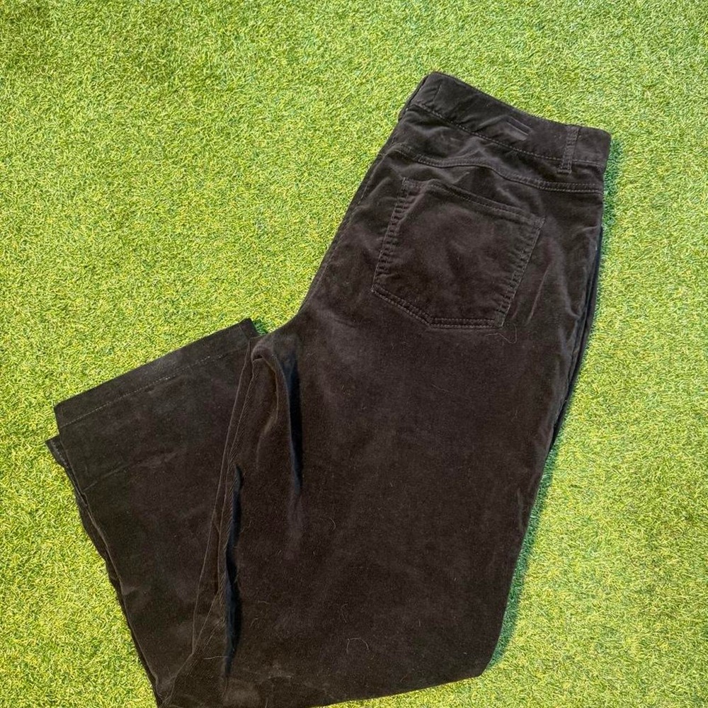 Croft    Croft & Barrow Black Stretch Pants Size 14 Short
